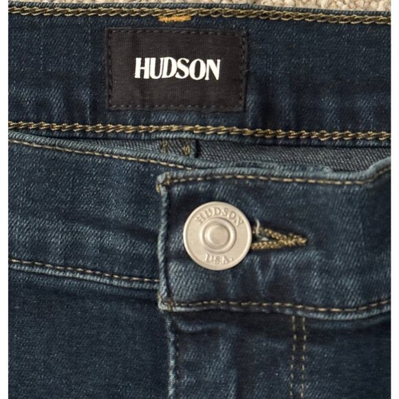 Hudson Krista Ankle Super Skinny Jeans Size 29 Dark Wash Soft Stretch Denim - Picture 5 of 10
